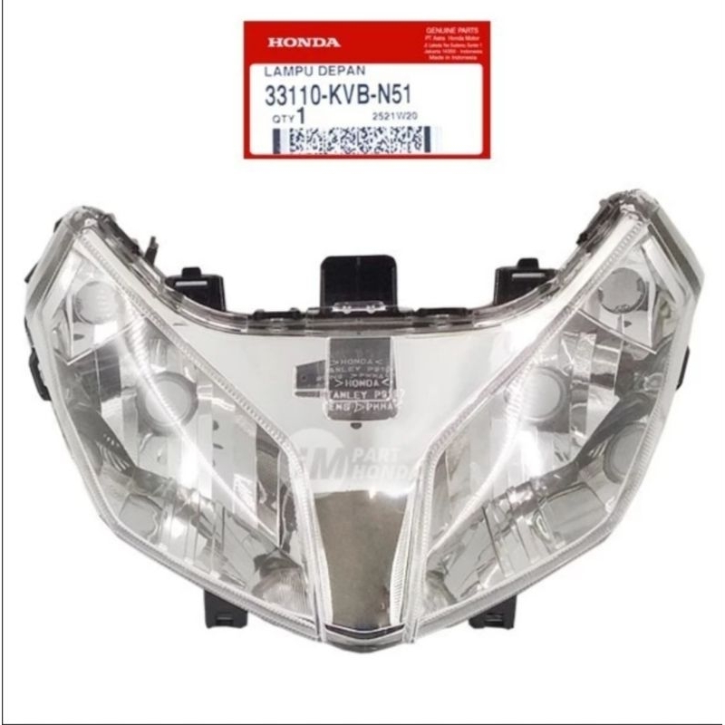 REFLEKTOR VARIO 110 AHM 33110-KVB-931 ORIGINAL LAMPU DEPAN HEADLAMP