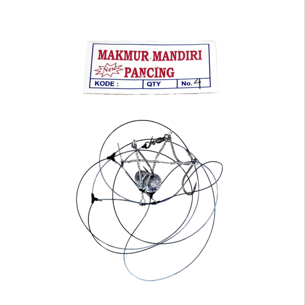 Kail Pancing RAKITAN BAWAL LENGKAP + TIMAH Makmur Mandiri Siap Pakai