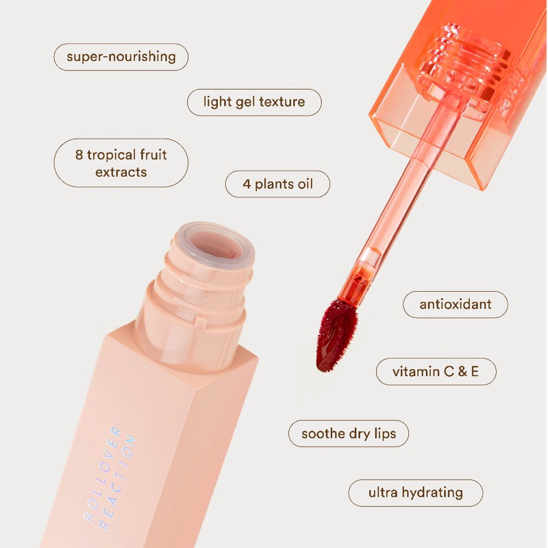 Rollover Reaction Dewdrop Lip and Cheek Tint