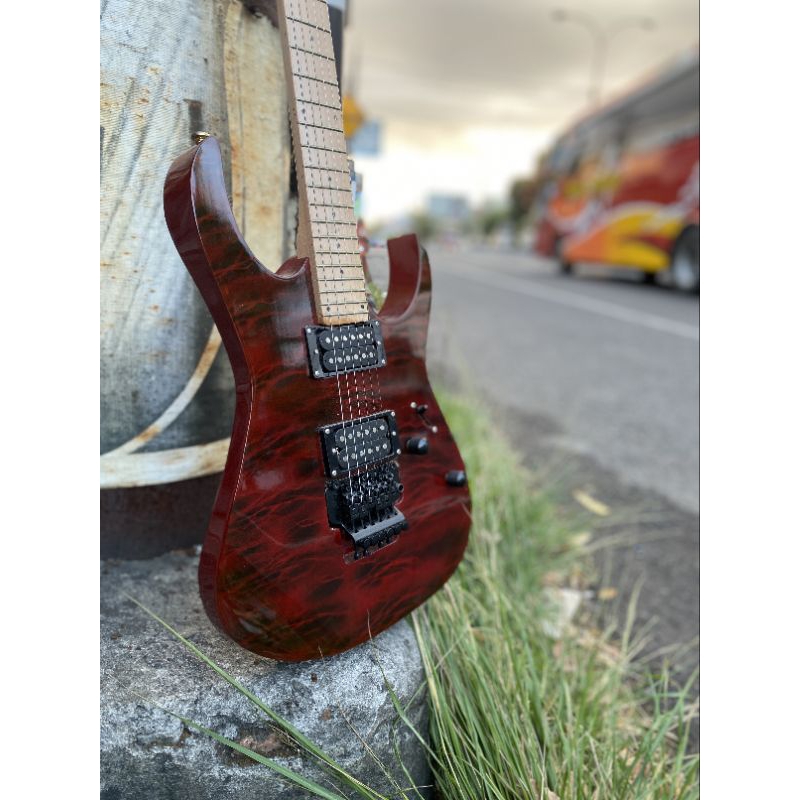 Gitar Elektrik Listrik Ibanez Premium Up Down FREE PACKING KAYU