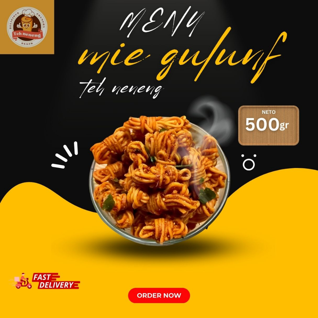

Cemilan Jajanan Mie Gulung Uwel Teh Neneng 500gr