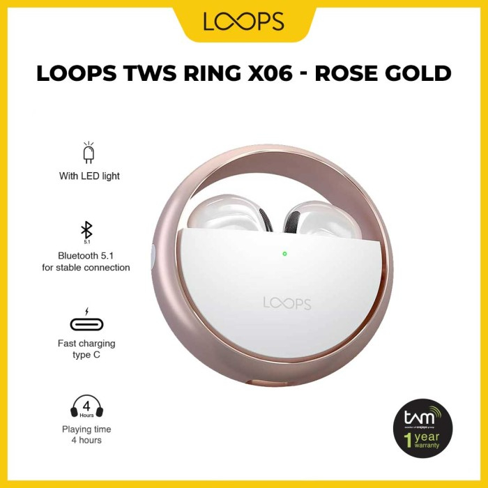 TWS Loops X06 / Earphone Loops / Headset Bluetooth Loops / Loops TWS Ring X06