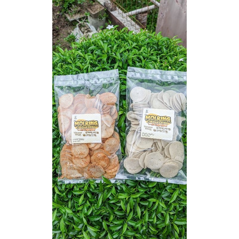 

Moring/ Molring / Cimol Kering viral Rasa PEDAS Dan ORGINAL 250gram