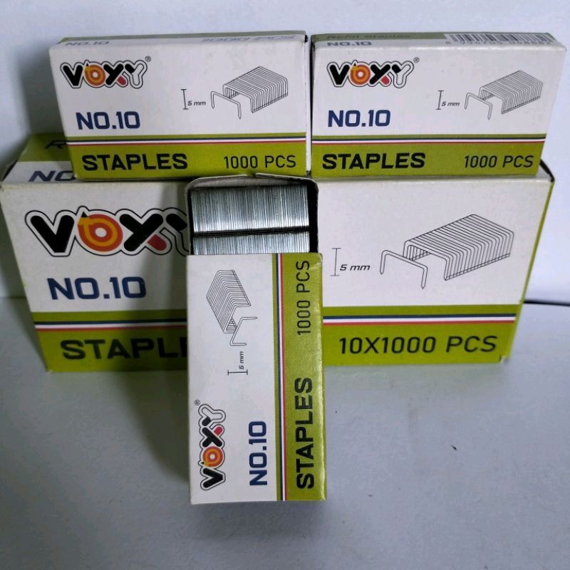 

VOXY - ISI STAPLES No 10/isi stapler/refil staples kecil