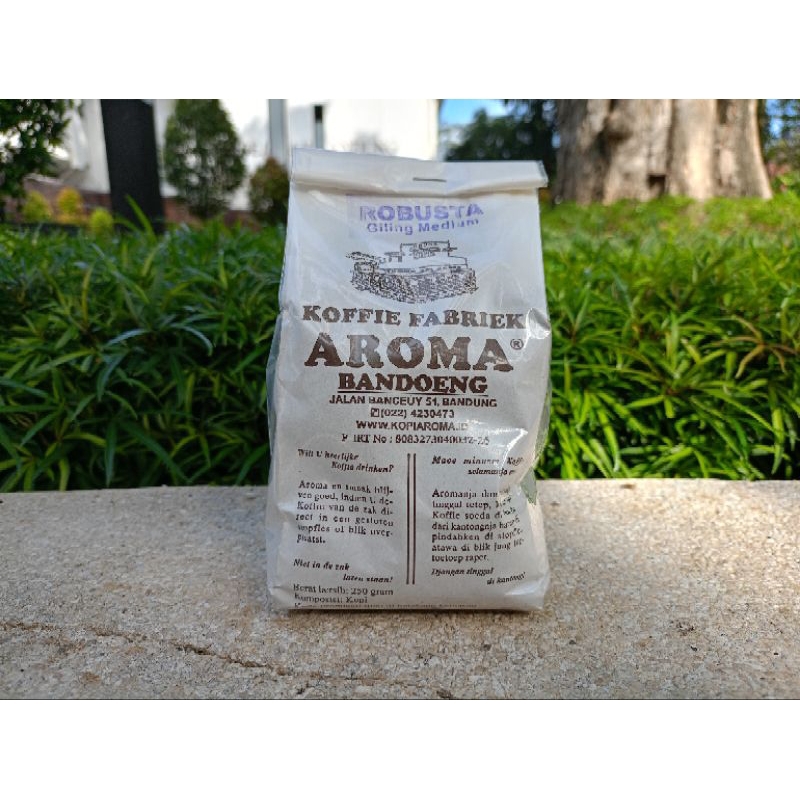 

Kopi Aroma Bandung Robusta 250gr - Giling Medium