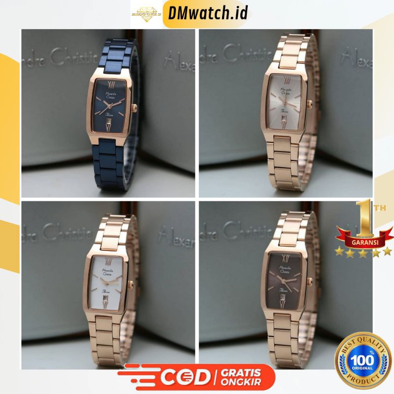 JAM TANGAN ALEXANDRE CHRISTIE WANITA AC 2455 ORIGINAL GARANSI RESMI/ALEXANDER CRISTIE AC 2455 AC2455