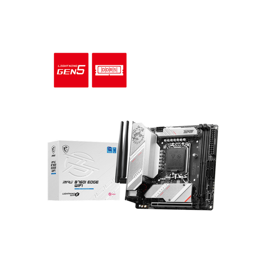 MSI MPG B760I EDGE WIFI Motherboard intel B760