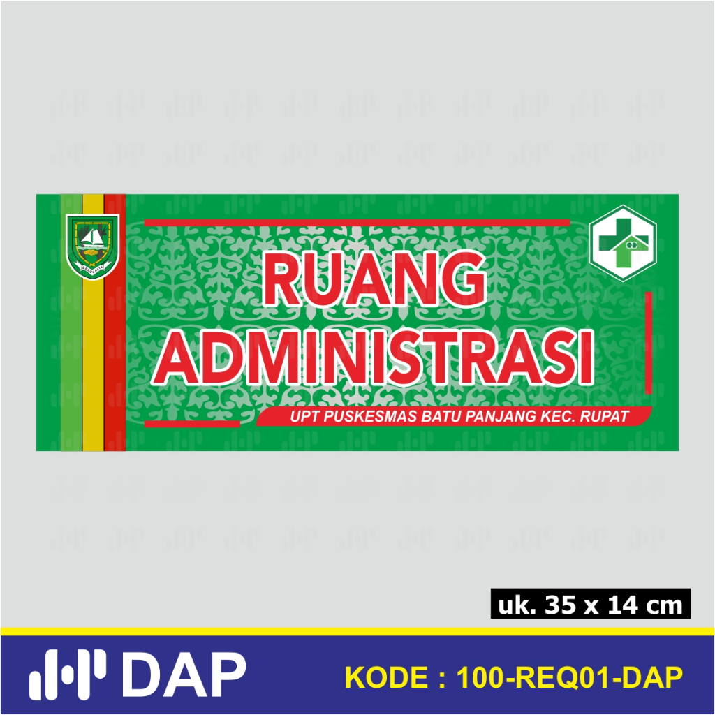 

STIKER CUSTOM - 0100-REQ01-DAP - VYNIL - TERBAIK