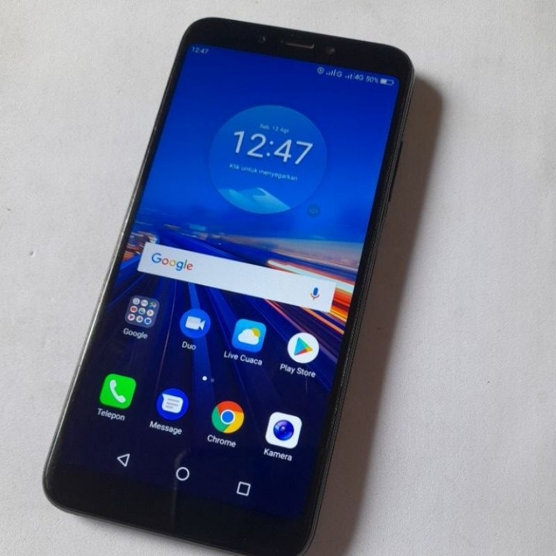 ADVAN G2 PLUS RAM 3/32GB 4G Android 8 Hp second Normal sesuai foto Video dan deskripsi