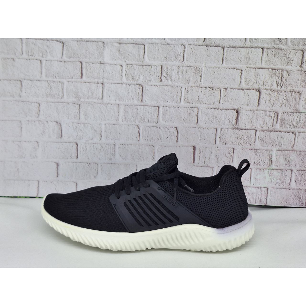 sepatu Lari Pria Hitam ASTEC 100% Original