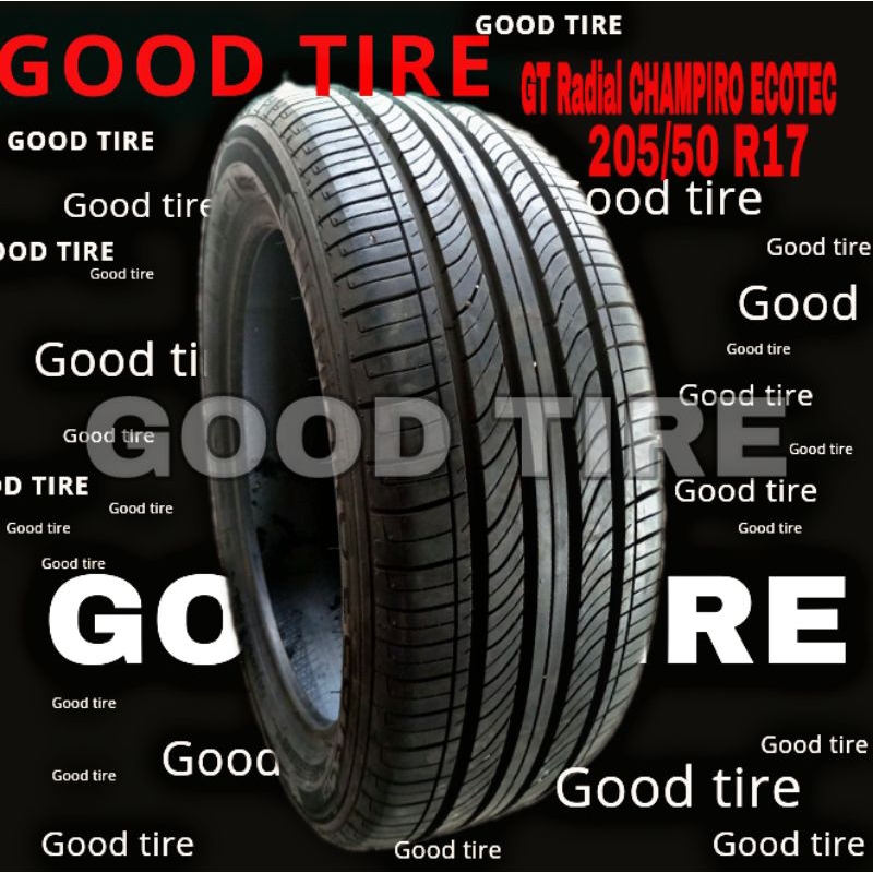 GT RADIAL 205-50-17 COPOTAN SEKEN SECOND BEKAS BAN MOBIL AVANZA VELOZ BARU R17 VELG 17 LEBAR CELONG