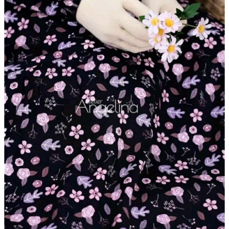 Preloved Mix Flower Atelier Angelina FREE Namira Khimar+Cadar