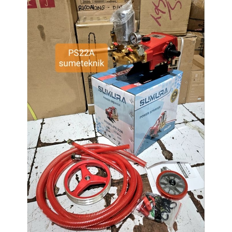 Power Sprayer PS22 Sumura PS22A x Power Sprayer PS30 Sumura PS30A Mesin Stimset Sumura High Pressure