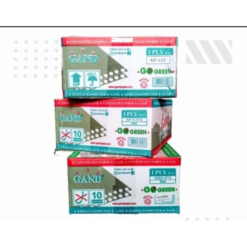 

Kertas Komputer Kecil K1/Continuous Form GAND 1 Ply NCR (9,5*11)