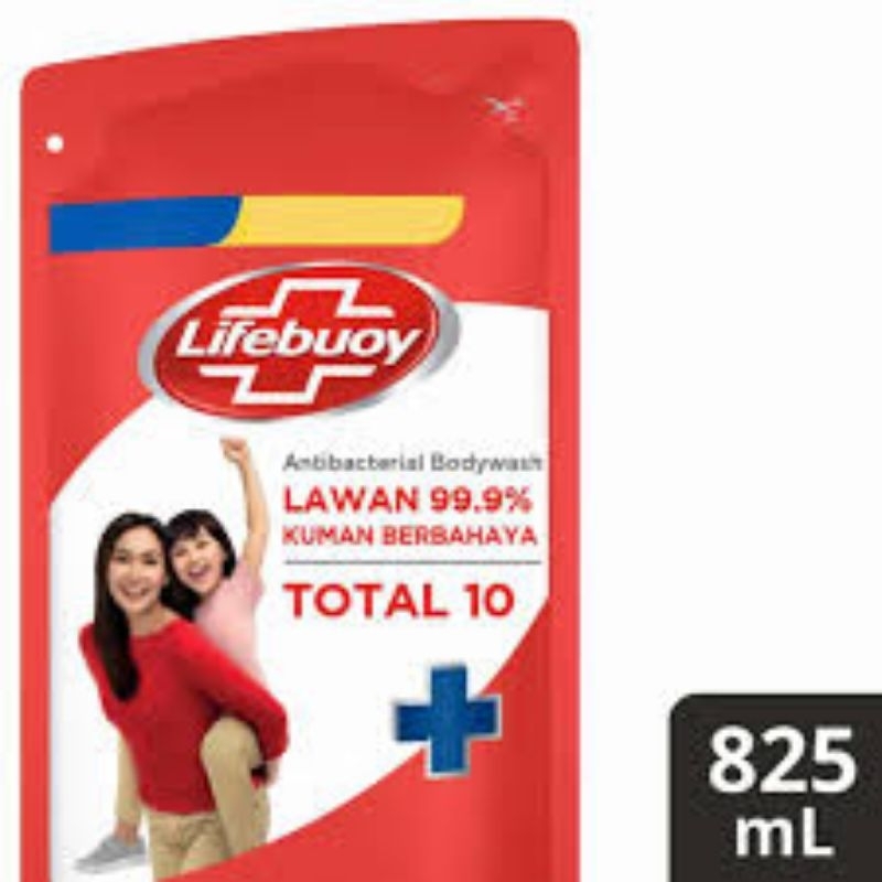 lifebuoy sabun cair total 10 825ml