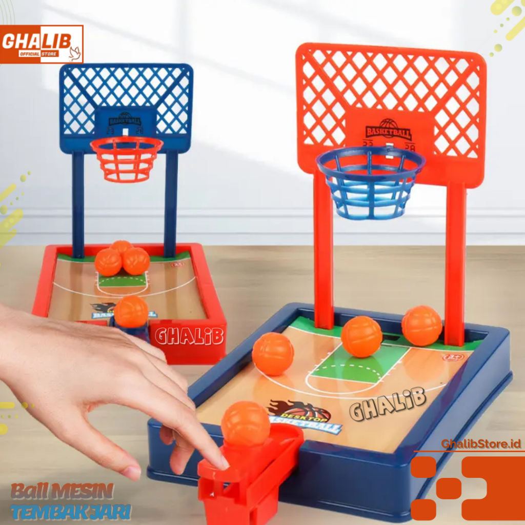 Mainan Bola Basket Anak BASKET Ball MESIN TEMBAK JARI OLAHRAGA
