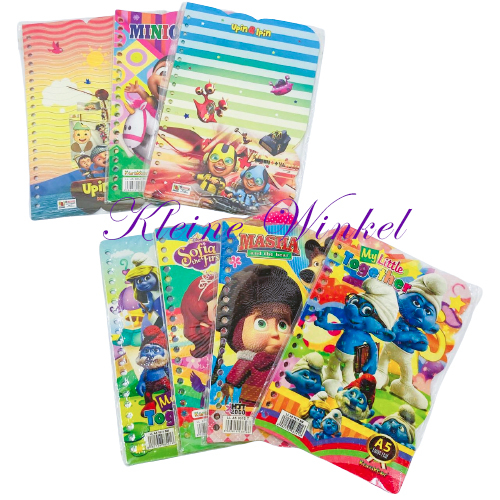 

Loose Leaf/ Kertas File A5 Fancy isi 20 lembar