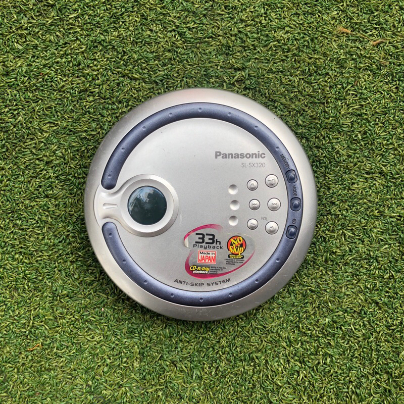 DISCMAN PANASONIC SL-SX320 CD Player / Pemutar Kaset CD Portable