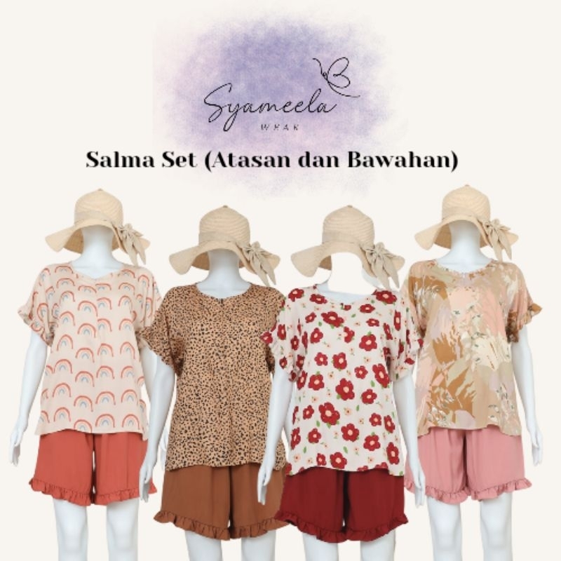 SALMA SET | SETELAN ATAS BAWAH ADEM BUSUI FRIENDLY JUMBO
