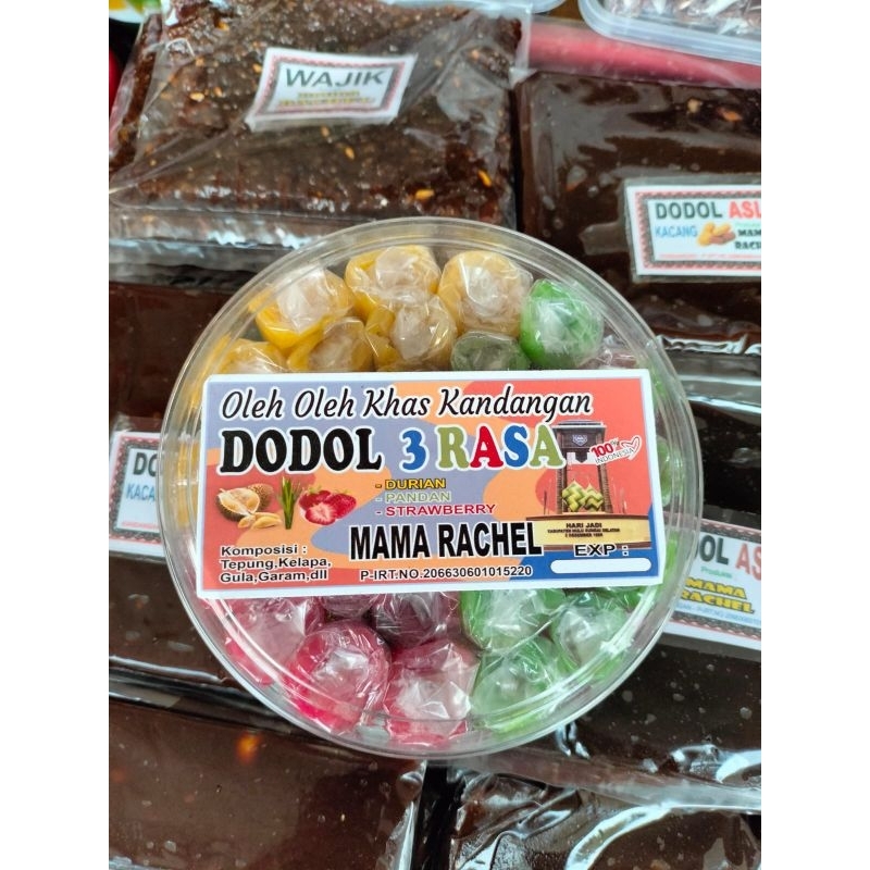 

Dodol Khas kandangan 3 Rasa