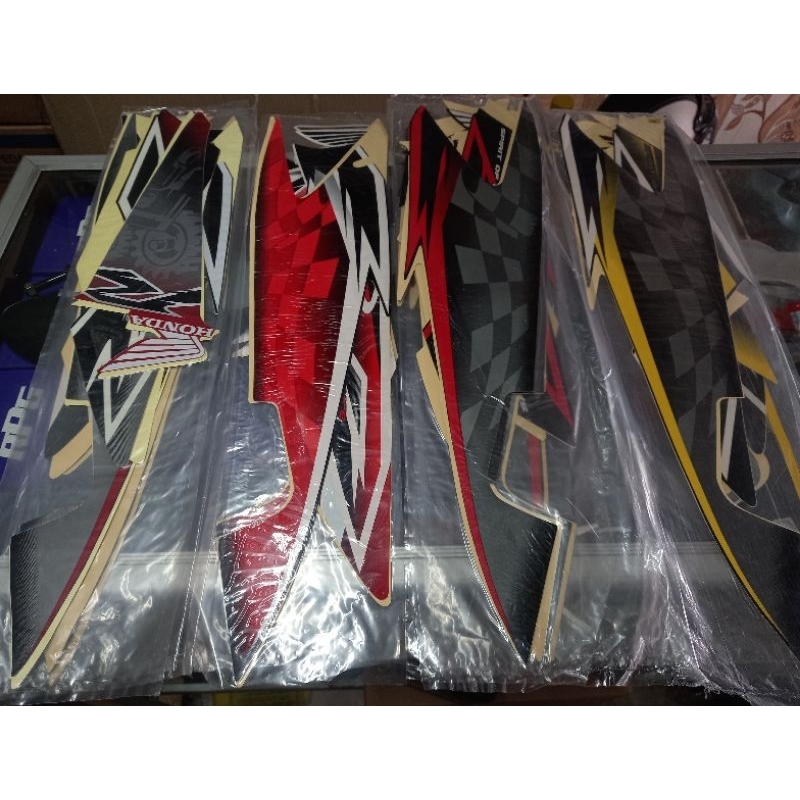 STRIPING SUPRA X 125 2008/2009 GRADE ORI