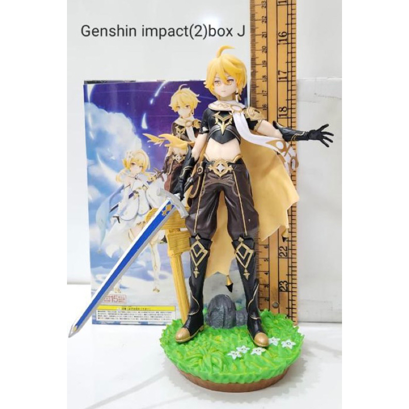action figure genshin impact aether kode j