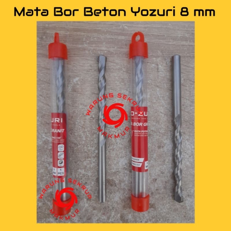 Mata Bor Beton Yozuri 8 mm