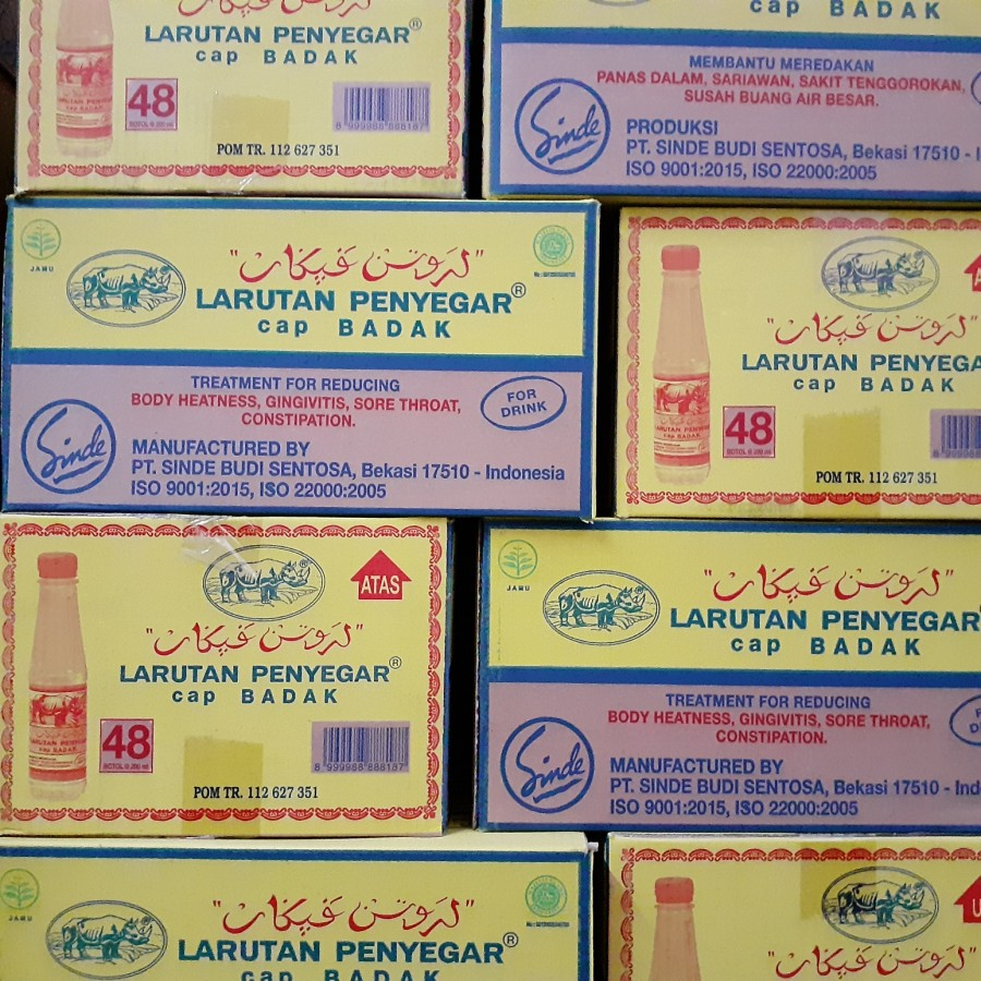

Ay00! Larutan Penyegar Cap Badak 200 Ml Herbal Alami