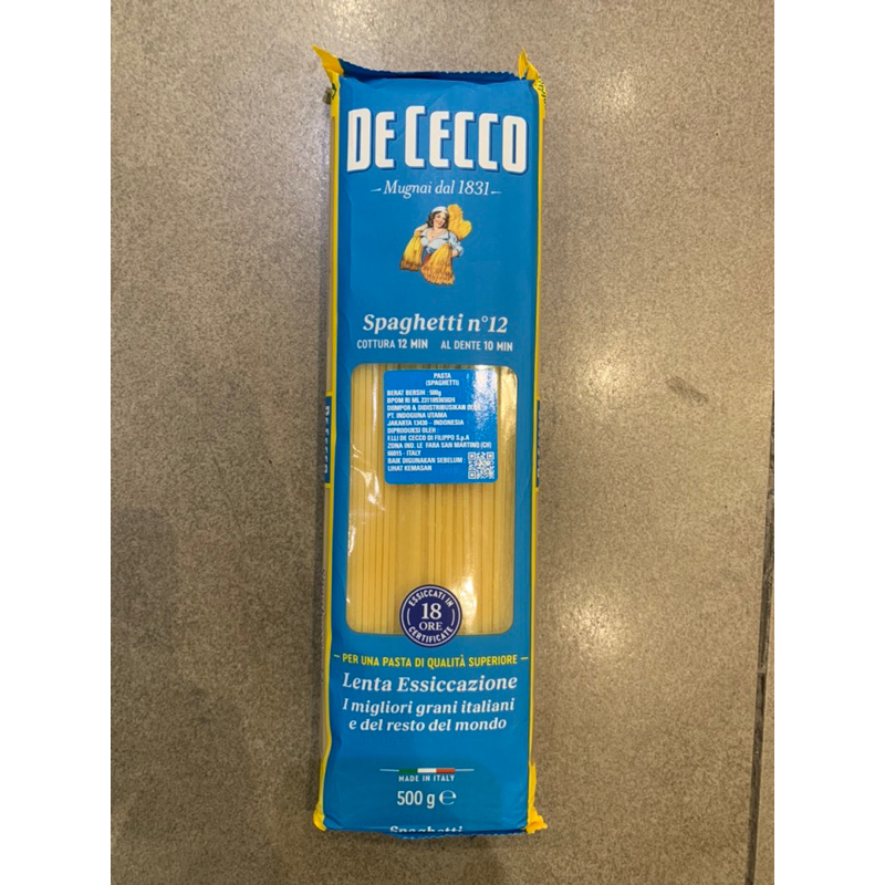 

DE CECCO SPAGHETTI 500gr