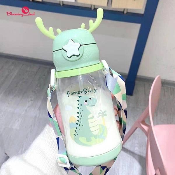 Botol Minum Anak Karakter Tanduk Rusa BPA FREE 550ml - RUSA