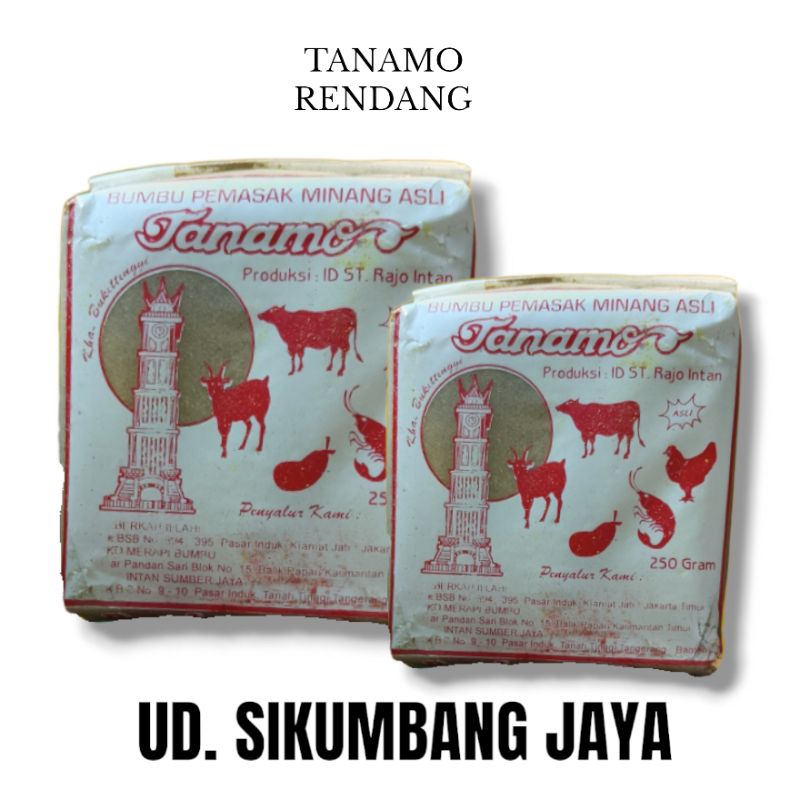 

(Tanamo) Pemasak Rendang Khas Bukittinggi 250g