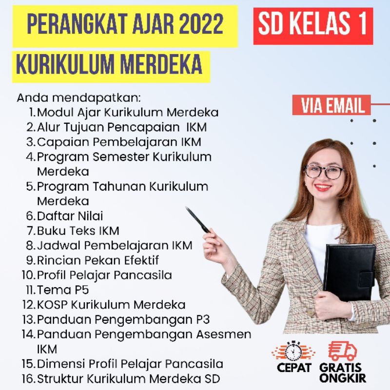 

Perangkat Ajar Kurikulum Merdeka SD Kelas 1