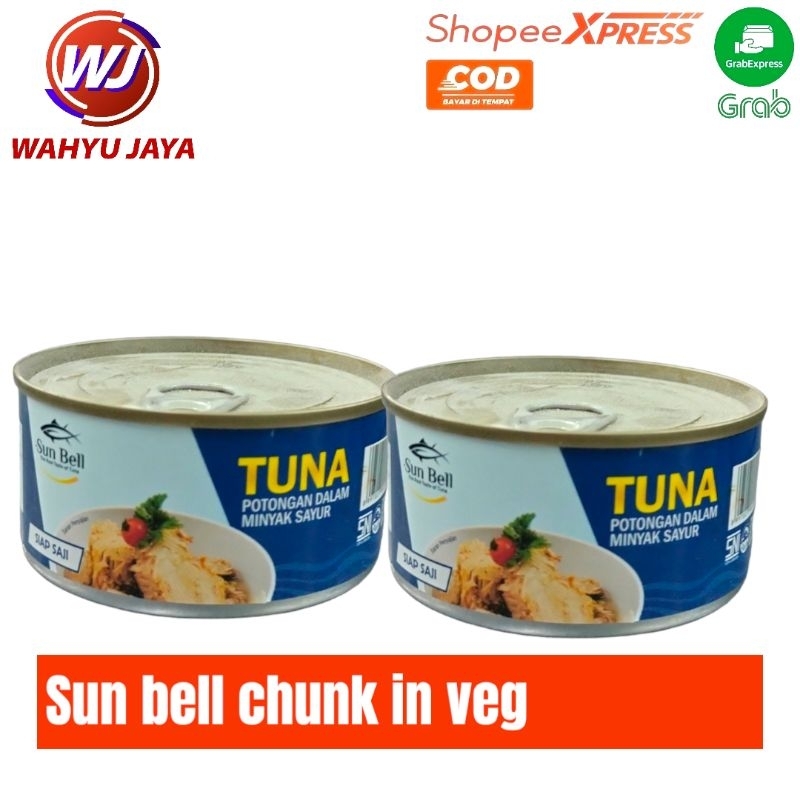 

sun bell tuna chunk in veg 185gr