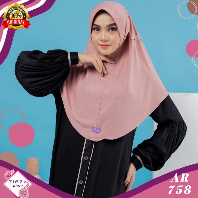 AR 758 / hijab serut /Blusukan /hijab dayli