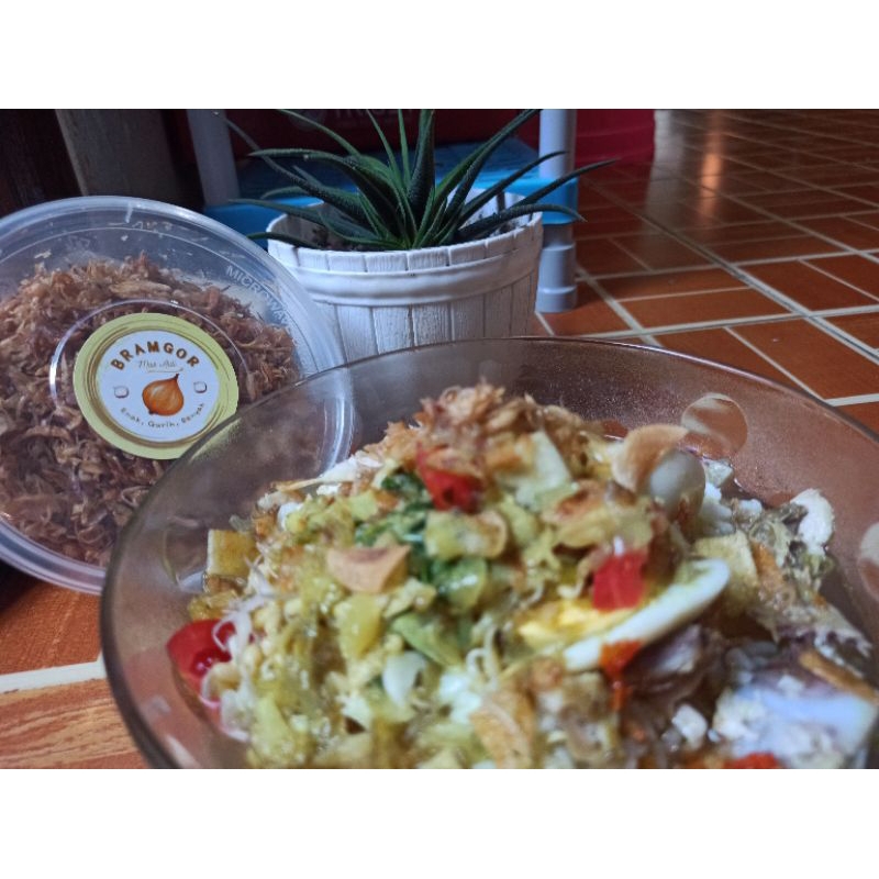

Bawang Merah Goreng Bramgor "mas aldi" Asli Tanpa Tepung