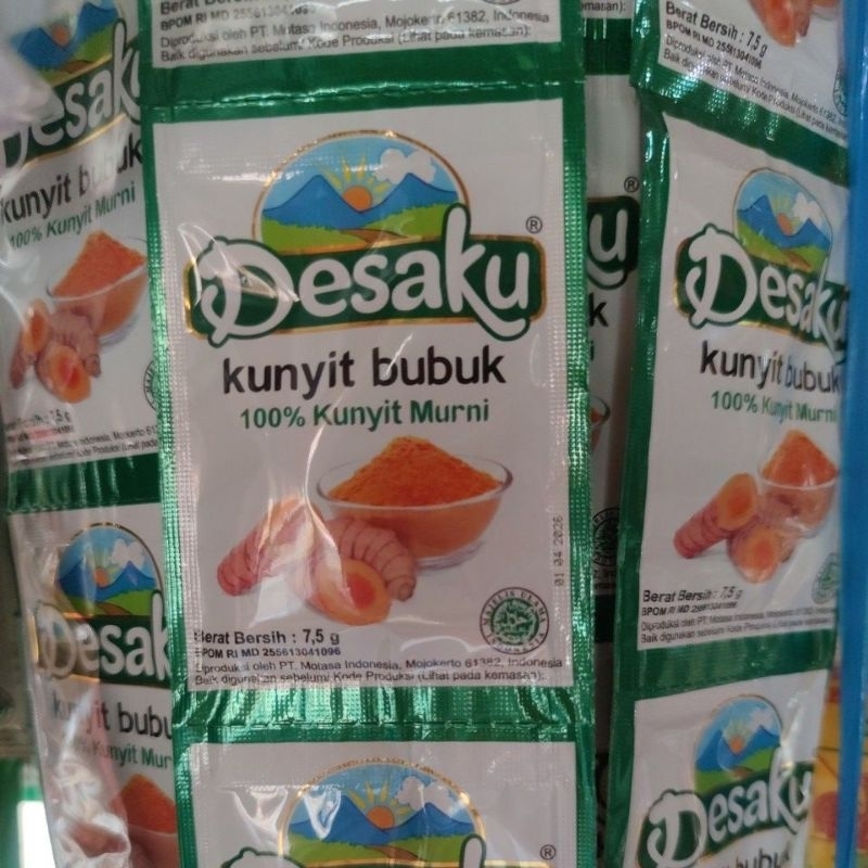 

Desaku kunyit bubuk