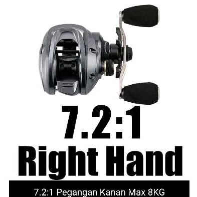 Reel Casting BC Seaknight Falcan 2 kecepatan tinggi ultralight Reel handle kanan