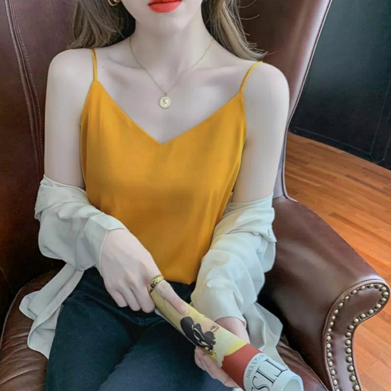 Tanktop Bahan velvet