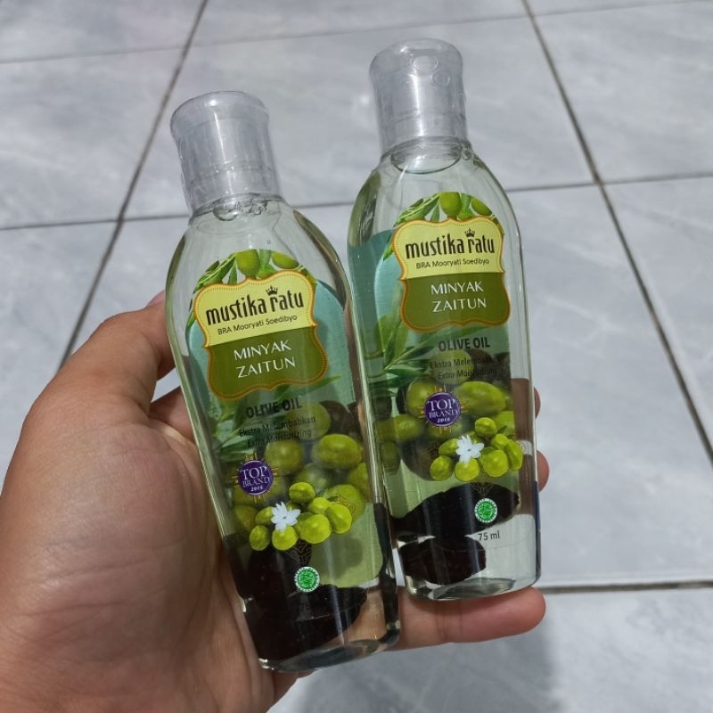 MUSTIKA RATU MINYAK ZAITUN 75ml | 175ml | Minyak zaitun - Mustika Ratu Minyak Zaitun