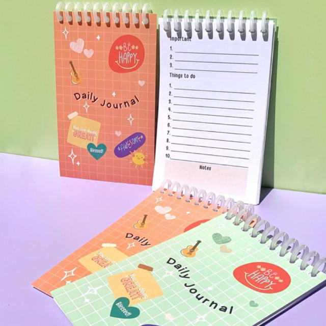 

Notebook Daily Journal