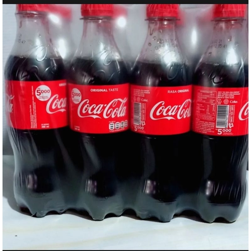 

COCA-COLA 390ML 1PAK ISI 12PCS