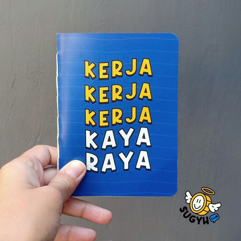 

Sugyh Club Notebook Buku Catatan Journaling Buku Saku Pekerja ukuran A6