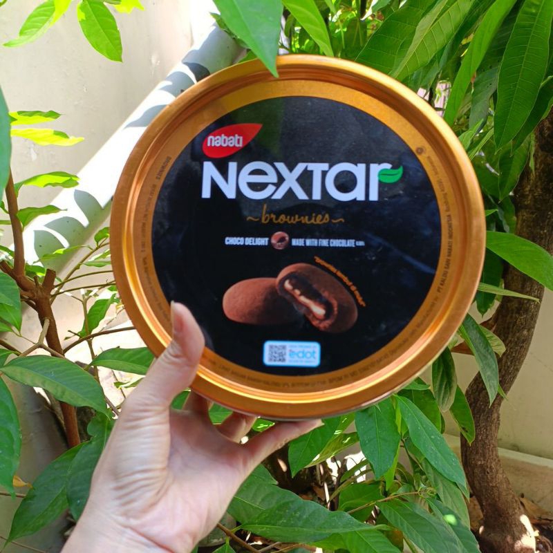 NEXTAR nabati brownies kaleng  288 gram