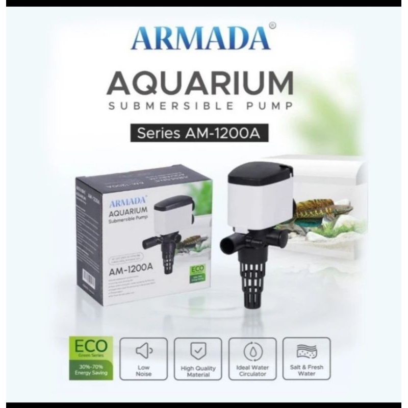 Mesin Pompa air Celup Aquarium ARMADA AM 1200A  Power Head  Aquarium