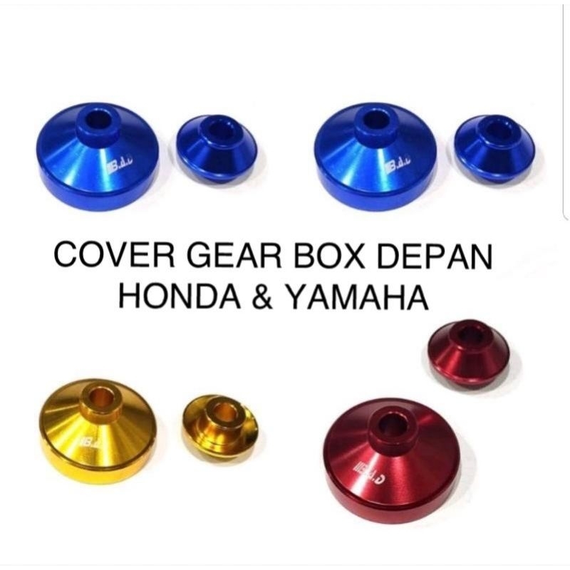 tutup gear box depan motor bebek matic - gear box full cnc universal