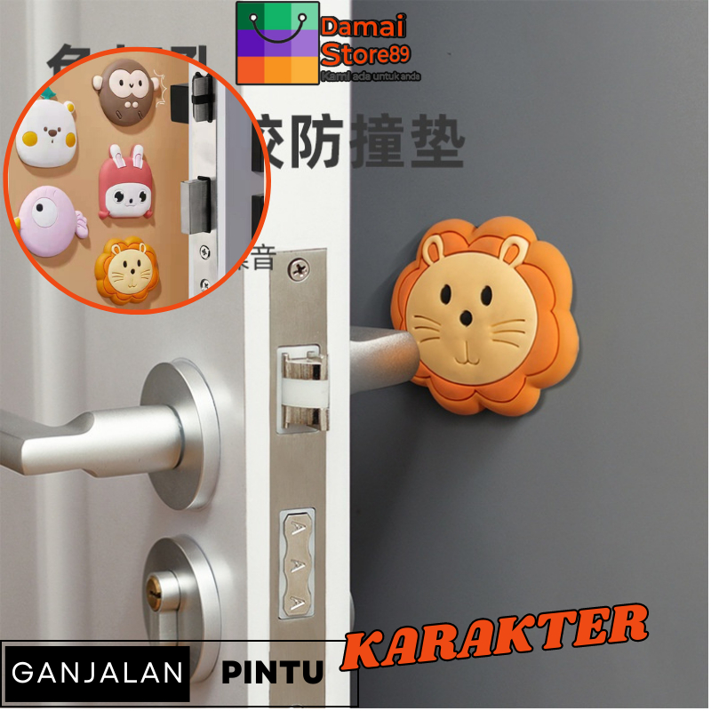 [DM89] GANJELAN Penahan Pintu Karakter Lucu / Karet Ganjelan Pintu