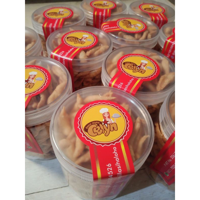 

Kue Bawang Gunting Dapur Mama Celyn Toples 300 gr