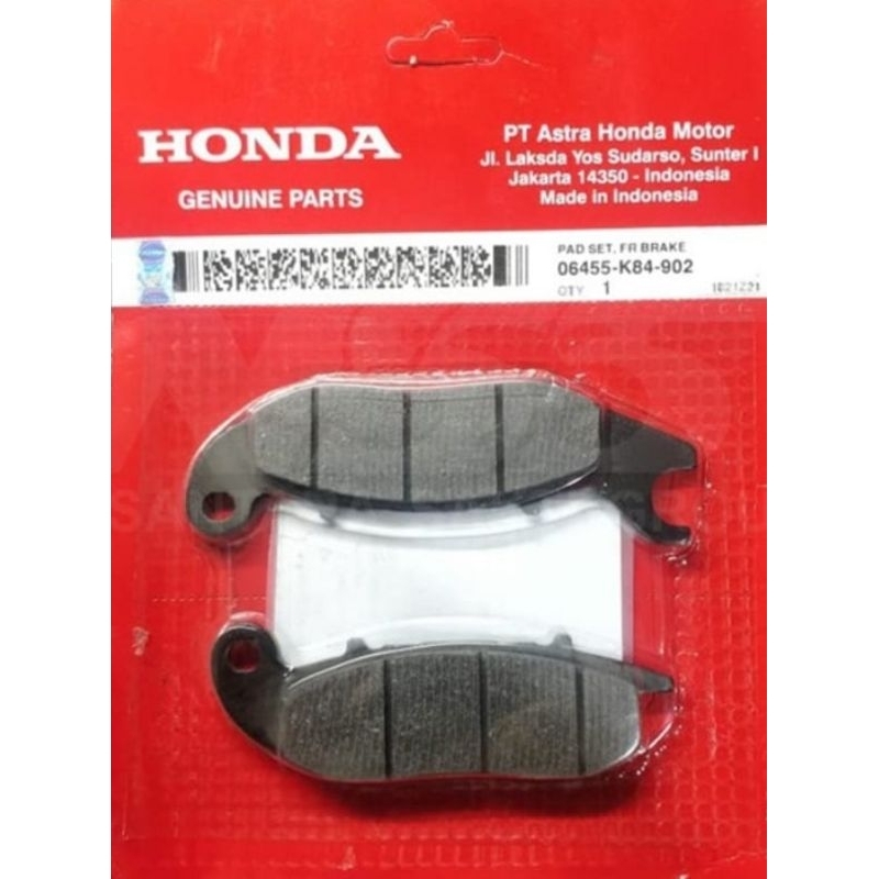 06455-k84-902 KAMPAS REM DEPAN PCX150 ABS KAMPAS REM DEPAN PCX160 ABS KAMPAS REM DEPAN ADV150 ABS KA