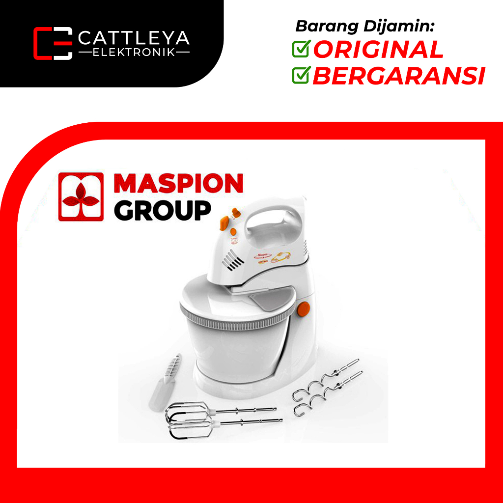 [COD] MASPION MIXER MT1180 / MT 1180 / MT-1180 (STAND MIXER) GARANSI RESMI
