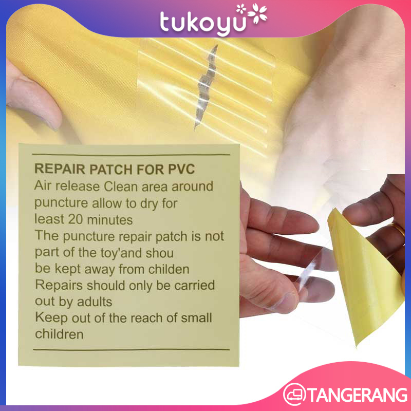 

Patch Stiker Lem Perekat Bahan PVC 50pcs/PVC Repair Subsidy/Stiker Lem Perekat PVC
